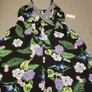 Floral Lane Bryant Jumpsuit